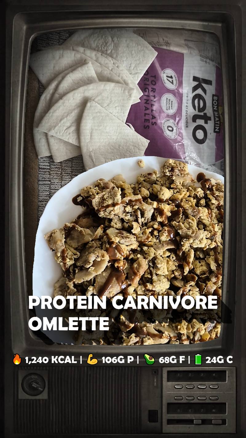 Post-Workout Carnivore Omelette