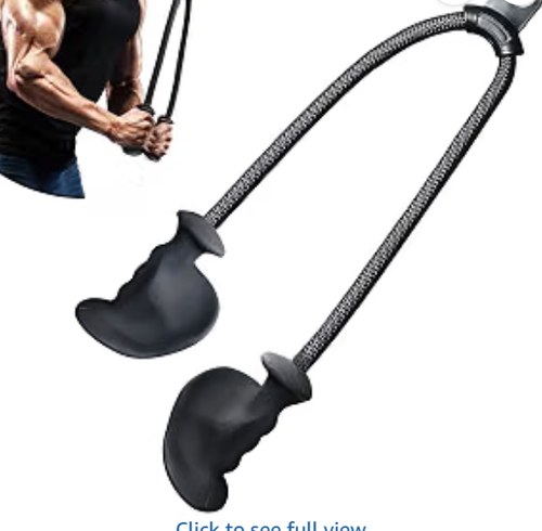 Photo: the BLUSLM dual-arm ergonomic tricep rope