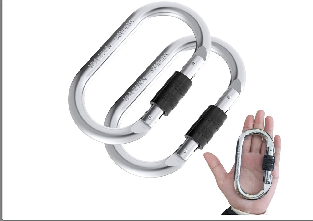 Photo: JRSGS 25kN locking carabiners