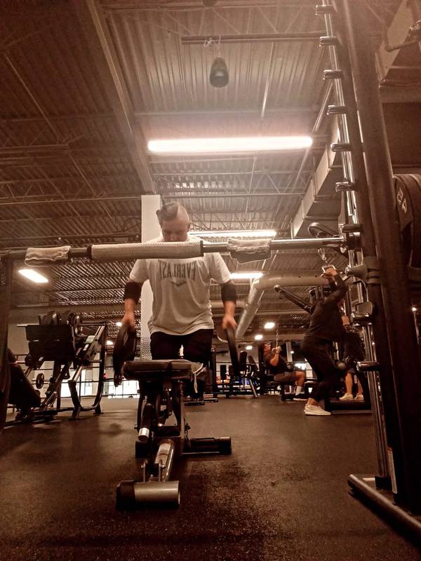 Bogdan mid-lift, PROJECT 100 training log