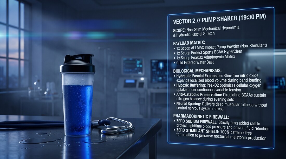 Vector 2 — Pump Shaker, alternate look (19:30 PM)