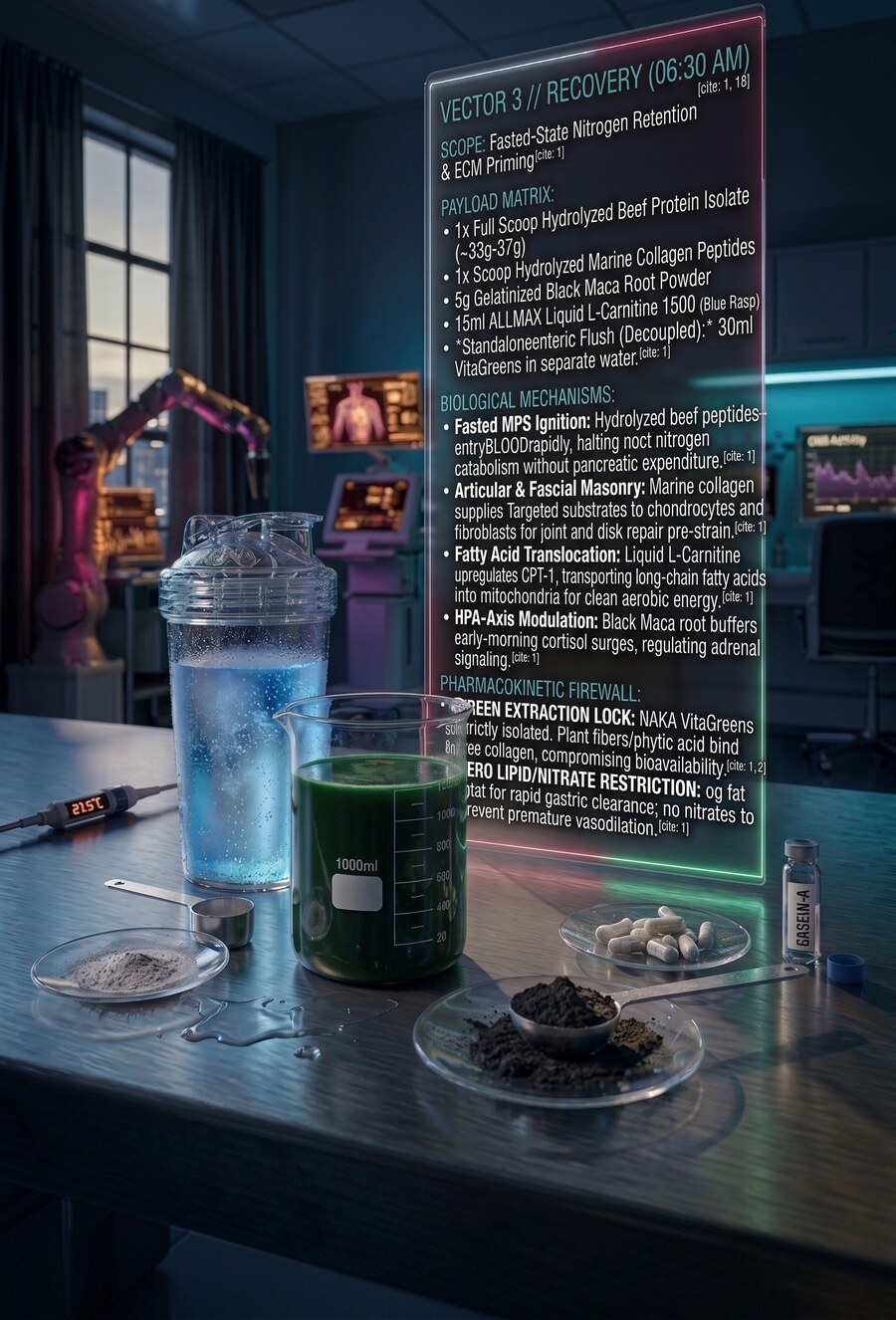 Vector 3 Recovery formula card
