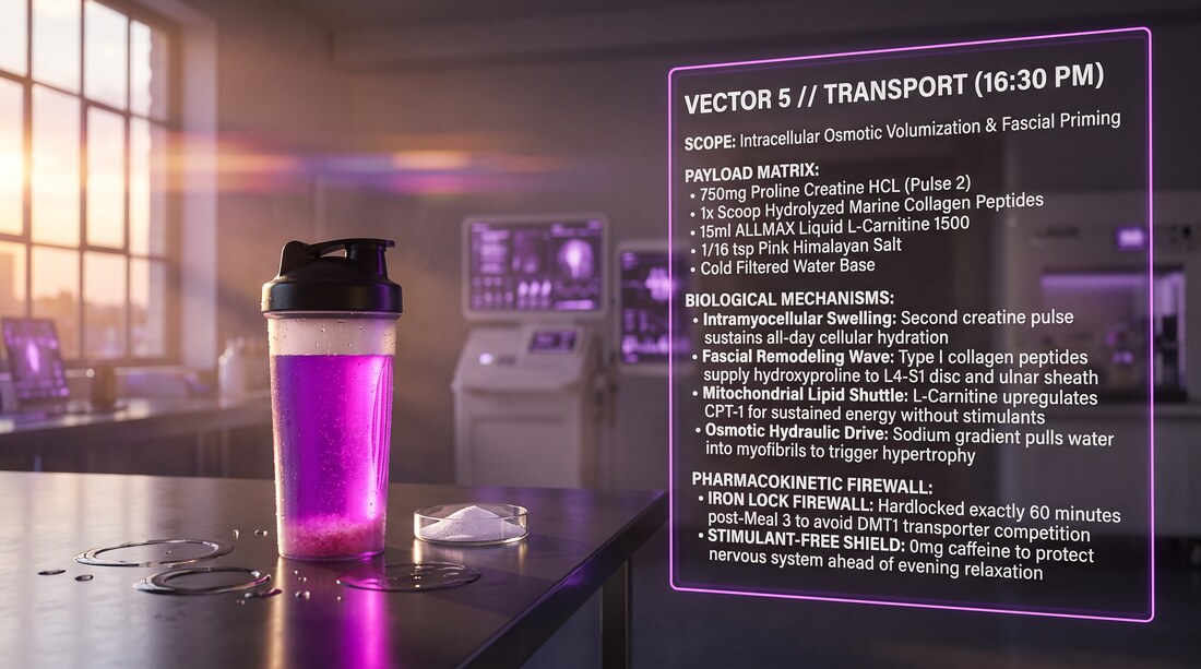 Vector 5 — Transport (16:30 PM)